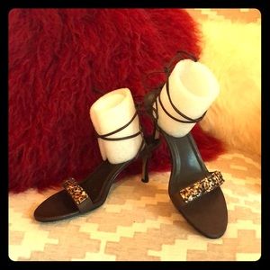 Lord And Taylor Ankle Wrap Heel